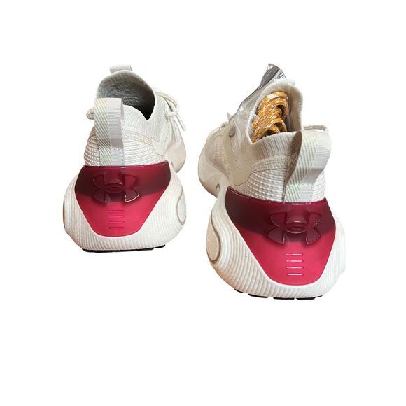 Under Armour HOVR Phantom 3 Running Shoes White/Red Size 10 With Extra Laces - Picture 6 of 10
